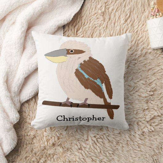 Kookaburra Design Personalised クッション (ブランケット)