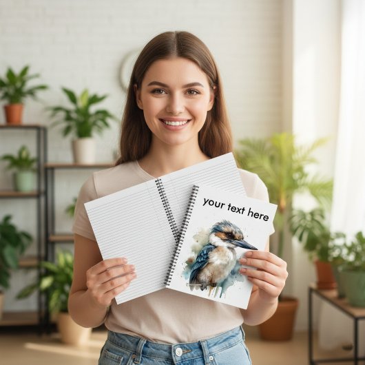 Kookaburra on a Branch、カスタム ノートブック