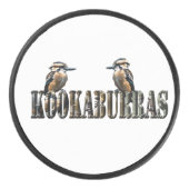 KookaburrasはKookaburrasで作られた言葉だ アイスホッケーパック (正面)