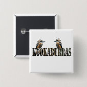 KookaburrasはKookaburrasで作られた言葉だ 缶バッジ (正面&裏面)