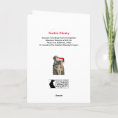 Kookie Klenky -季節のごあいさつ挨拶状 シーズンカード (裏面)