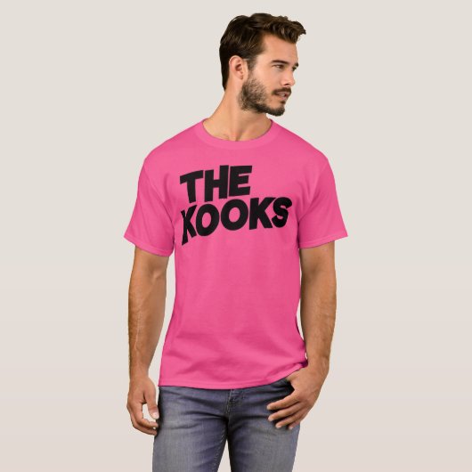 Kooksロゴ（黒） Tシャツ (正面フル)