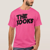 Kooksロゴ(黒) Tシャツ (正面)