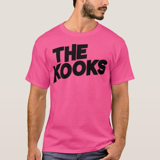 Kooksロゴ（黒） Tシャツ (正面)