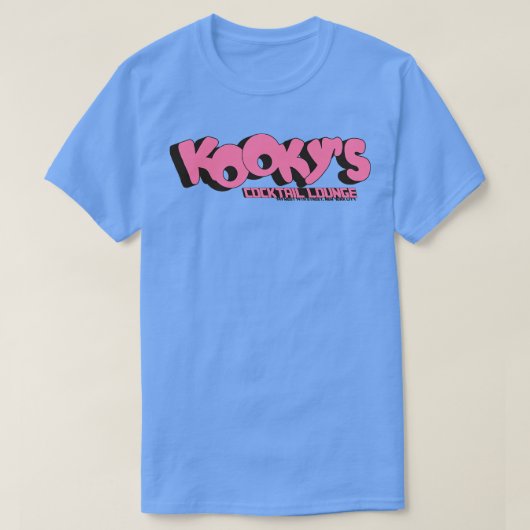 Kookys 60s 70sレズビアンナイトクラブNYC Tシャツ (デザイン正面)