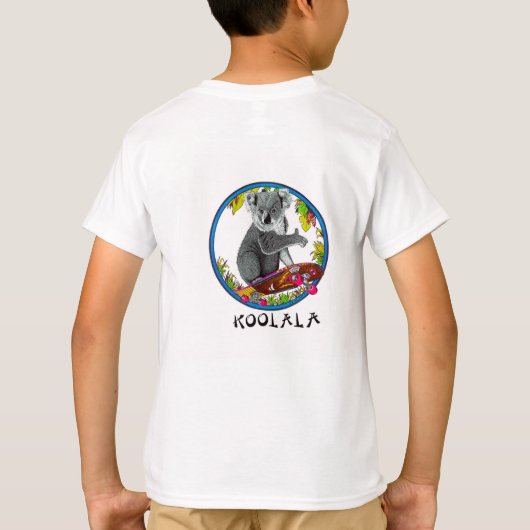 Koolala (色) tシャツ (裏面)