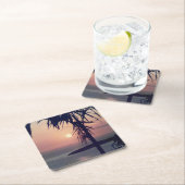 Koolanの日の出 スクエアペーパーコースター (インサイチュ)