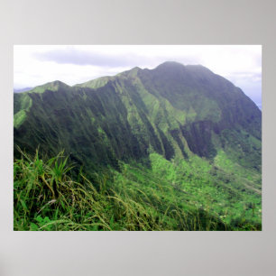 Ko'olau山リッジ ポスター