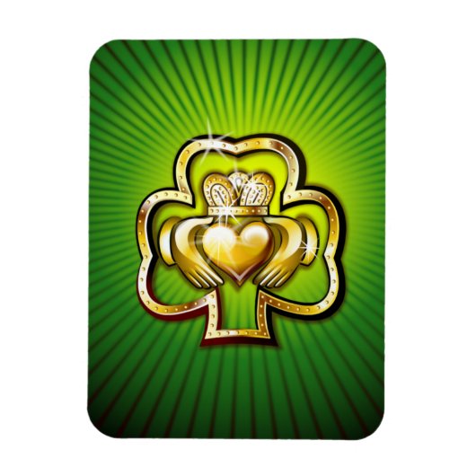 KoolrPix St. Patrick's Day Flexible冷蔵庫用マグネット マグネット (縦)