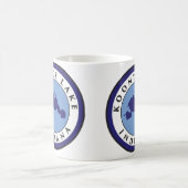 Koontz湖、インディアナ コーヒーマグカップ (中央)