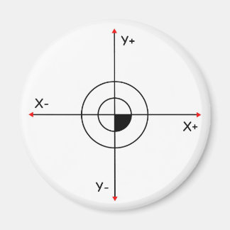 Koordinatenkreuz マグネット