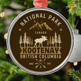 Kootenay National Park Canada メタルオーナメント