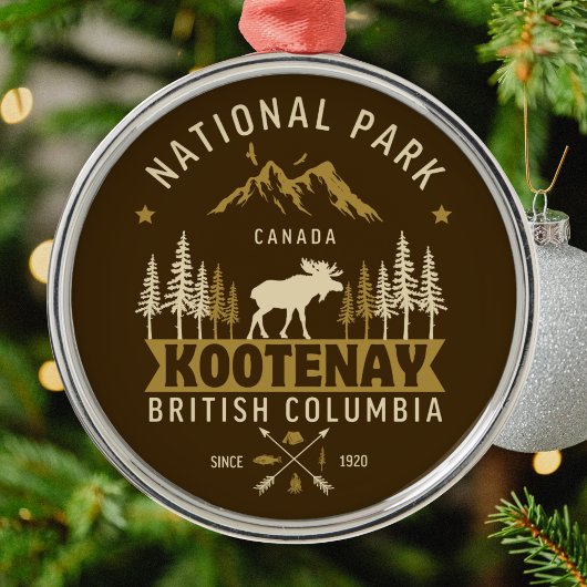 Kootenay National Park Canada  メタルオーナメント