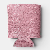 Koozieパーソナライズされた Canホルダーバラ金ゴールドグリッター 缶クーラー (裏面)