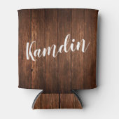 Koozieパーソナライズされた Canホルダーバーンウッドカントリー 缶クーラー