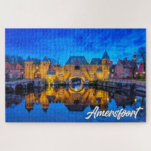 Koppelpoort Gate, Amersfoort, Netherlands ジグソーパズル (横)