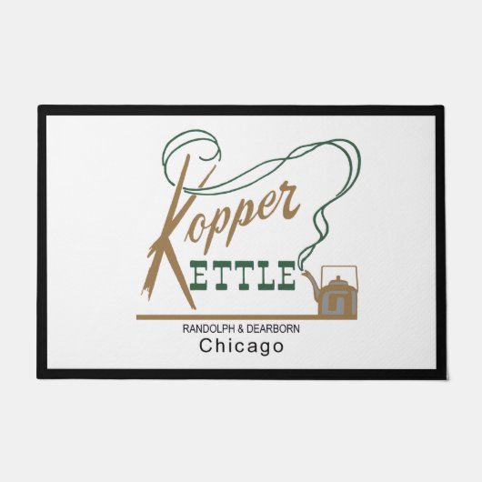 Kopper Kettle Restaurant, Chicago, IL Doormat ドアマット (正面)