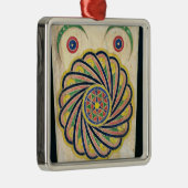 Koranのタブレット、第19第20世紀 メタルオーナメント (右)