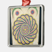 Koranのタブレット、第19第20世紀 メタルオーナメント (左)