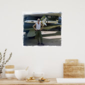 Korat AFB Thailand 1968 F-105プリント ポスター (キッチン)