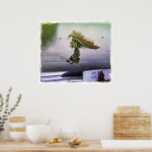 Korat AFB Thailand 1968 F-105 Aプリント ポスター (キッチン)