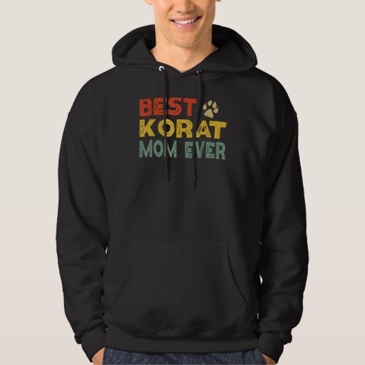 Korat Cat母オーナーブリーダー子猫 パーカ (正面)