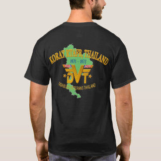 Korat RTAFBのタイの退役軍人のTシャツ Tシャツ