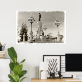 Korat Thailand Monument 1969 Poster ポスター (ホームオフィス)