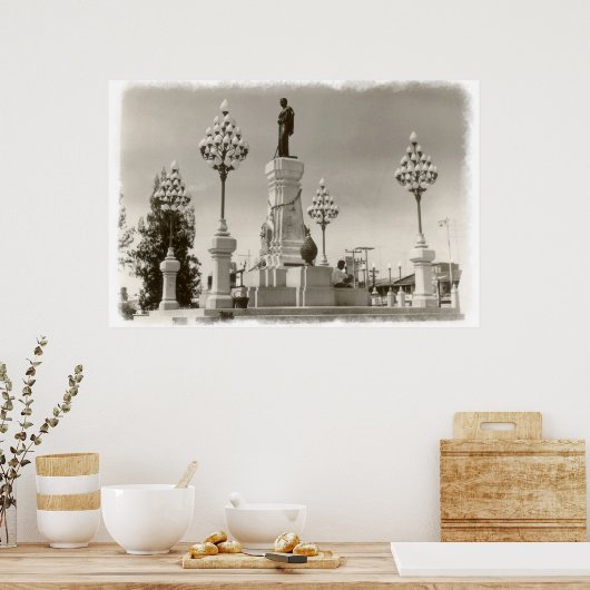 Korat Thailand Monument 1969 Poster ポスター (キッチン)