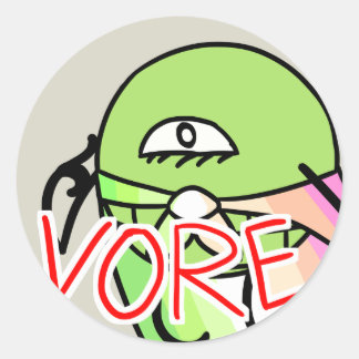 KORB VORE 3020ステッカー ラウンドシール