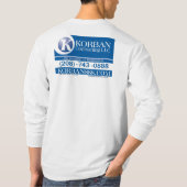 korban2 tシャツ (裏面)