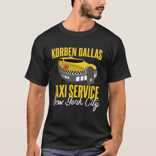 Korben Dallas Taxi Service Tシャツ (正面)