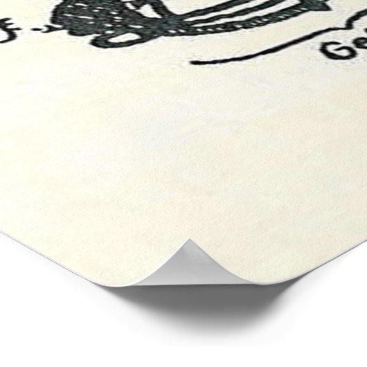 Korbschläger Fencing Sword ポスター (角)