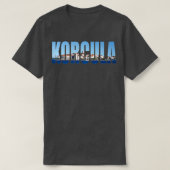Korcula Tシャツ (デザイン正面)