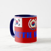 Korea*の南陶磁器のマグ マグカップ (正面左)