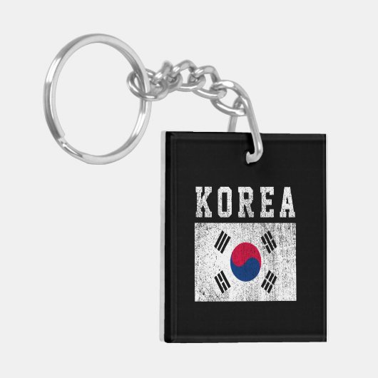 Korea Flag キーホルダー (正面左)
