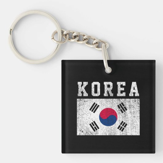 Korea Flag キーホルダー (正面)