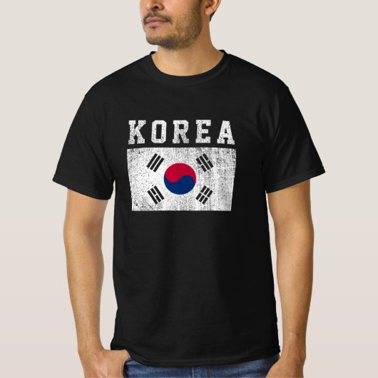 Korea Flag Tシャツ (正面)
