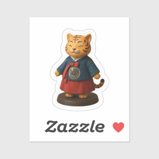 korea Heart of Hanbok シール (シート)