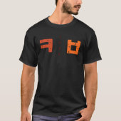 Korea K culture Hangul consonant Cuba Tシャツ (正面)