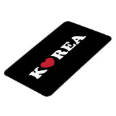 Korea Love Heart Magnet マグネット (左側)