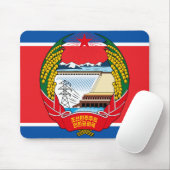 korea north emblem mouse pad マウスパッド (マウス)
