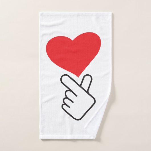 Korea v vinger, wave of Koreaanse hand. k-pop ハンドタオル (ハンドタオル)