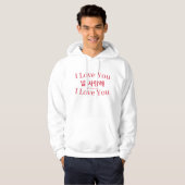 Korean “널 사랑해” Hoodie | Hangul Love Design パーカ (正面フル)