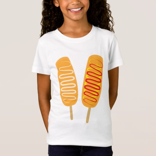 Korean Corn Dogs Tシャツ (正面)