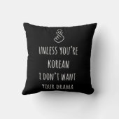 Korean Drama KDrama Merchandise Kdrama Gifts Merch クッション (裏面)
