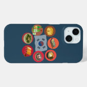 Korean food phone case Case-Mate iPhoneケース (裏面 (横))