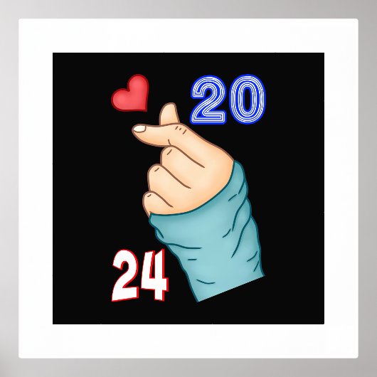 Korean Heart 2024 箔ポスター (正面)