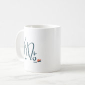 Korean “Hope” Calligraphy Mug (소망) コーヒーマグカップ (正面左)