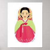 Korean Matryoshka Poster ポスター (正面)